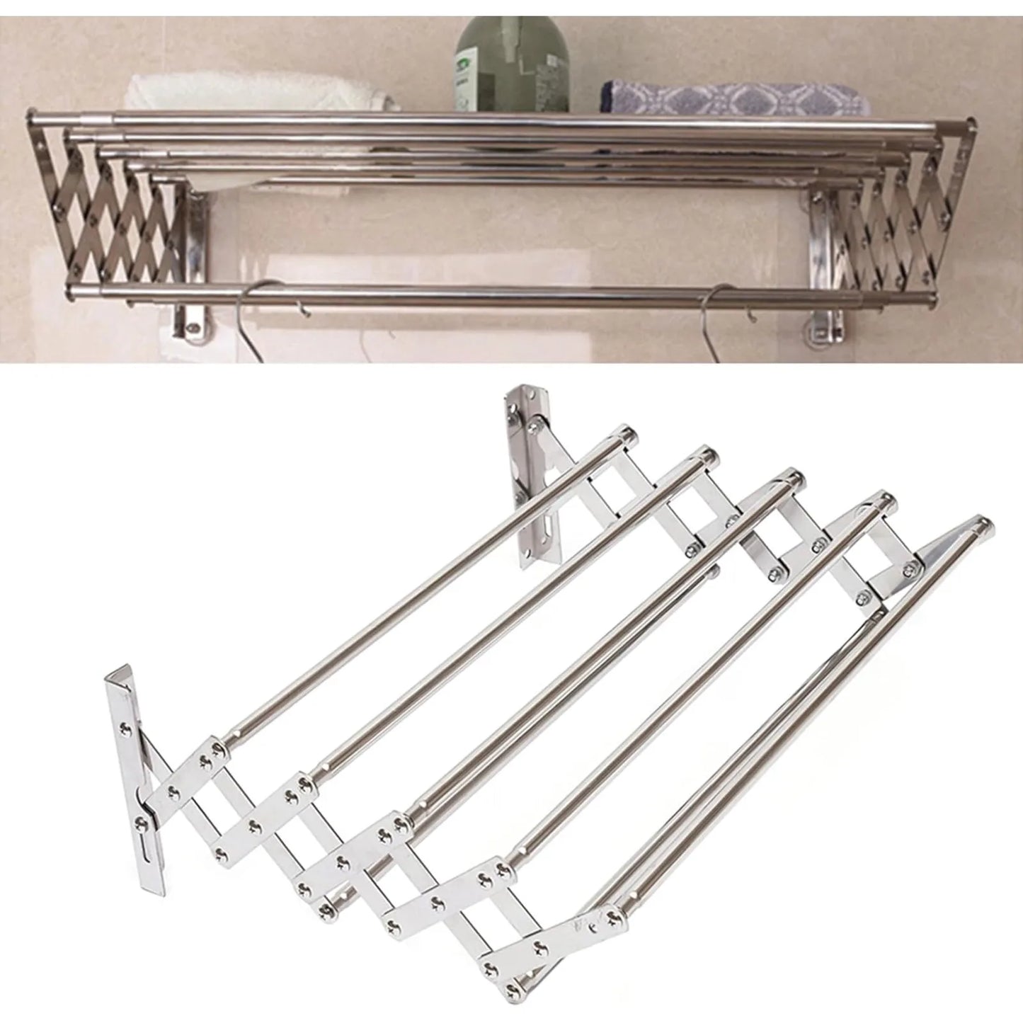 Stainless Steel Foldable Clothes Airer