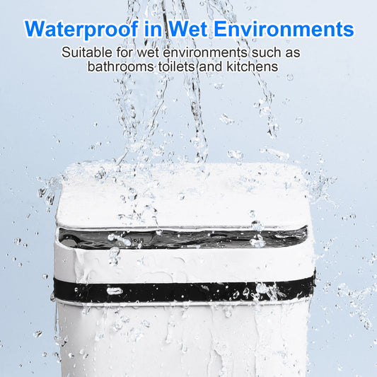 2 PK 12L Automatic Bathroom Trash Cans