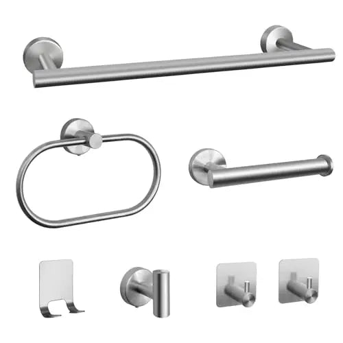 Bathroom Hardware 7Pcs Bathroom Set, 5 color variations!
