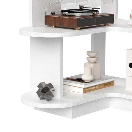 Space-Saving Corner Storage Shelf
