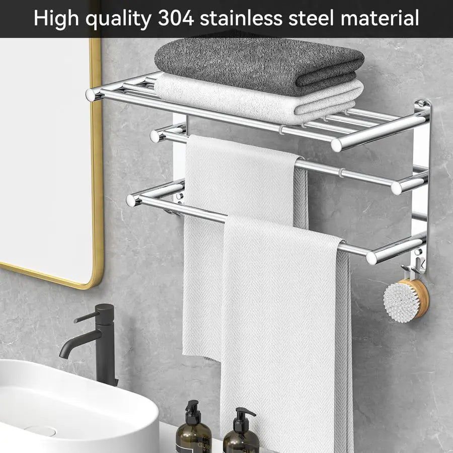 Stainless Steel Bath Towel Holders