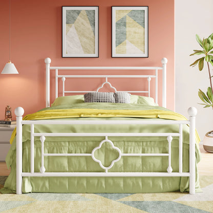 Vintage Victorian Style Platform Bed Frame