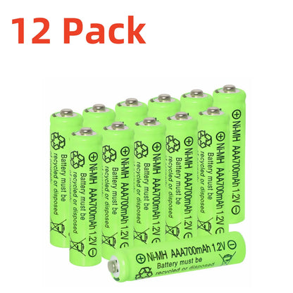 High Capacity AAA Rechargeable Batteries
