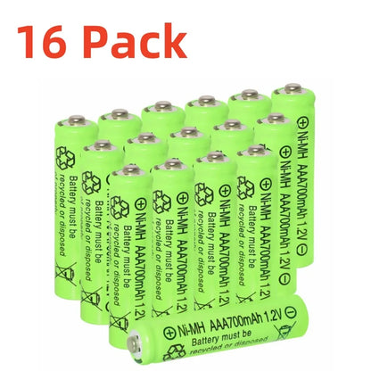 High Capacity AAA Rechargeable Batteries