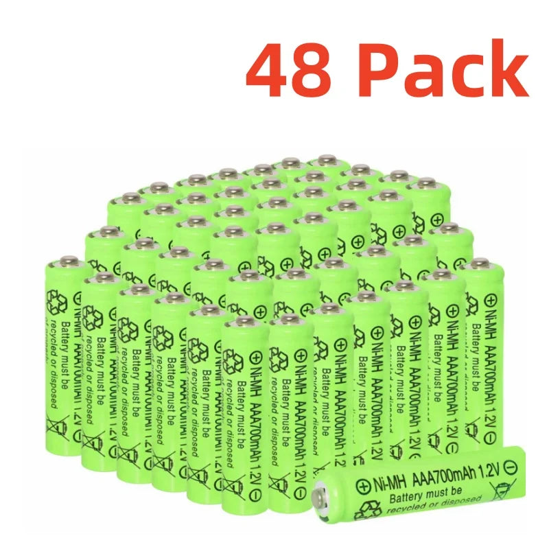 High Capacity AAA Rechargeable Batteries