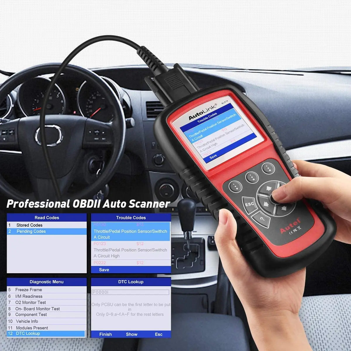 Car Scanner  Diagnostic Tool Code Reader