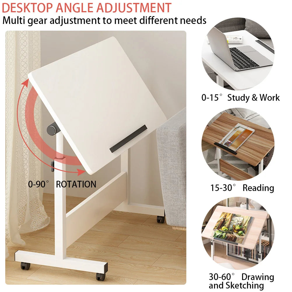 Mobile Stand Up Desk With Wheels