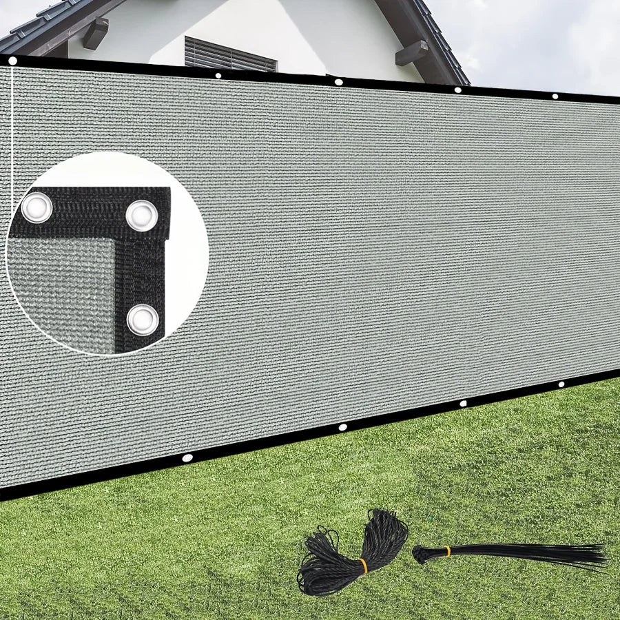 6' X 15'  Heavy Duty Mesh Shade Privacy Screen