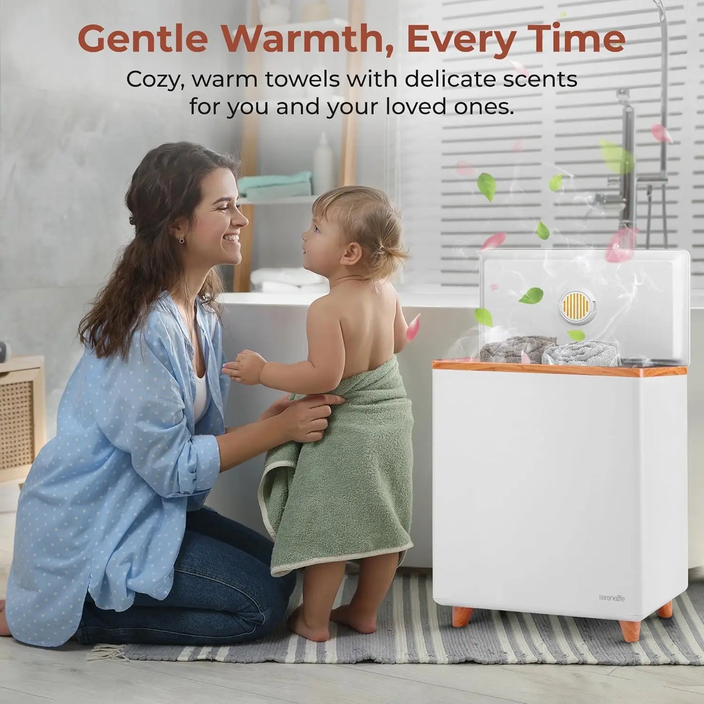WiFi Towel Warmer with Auto Shut-Off