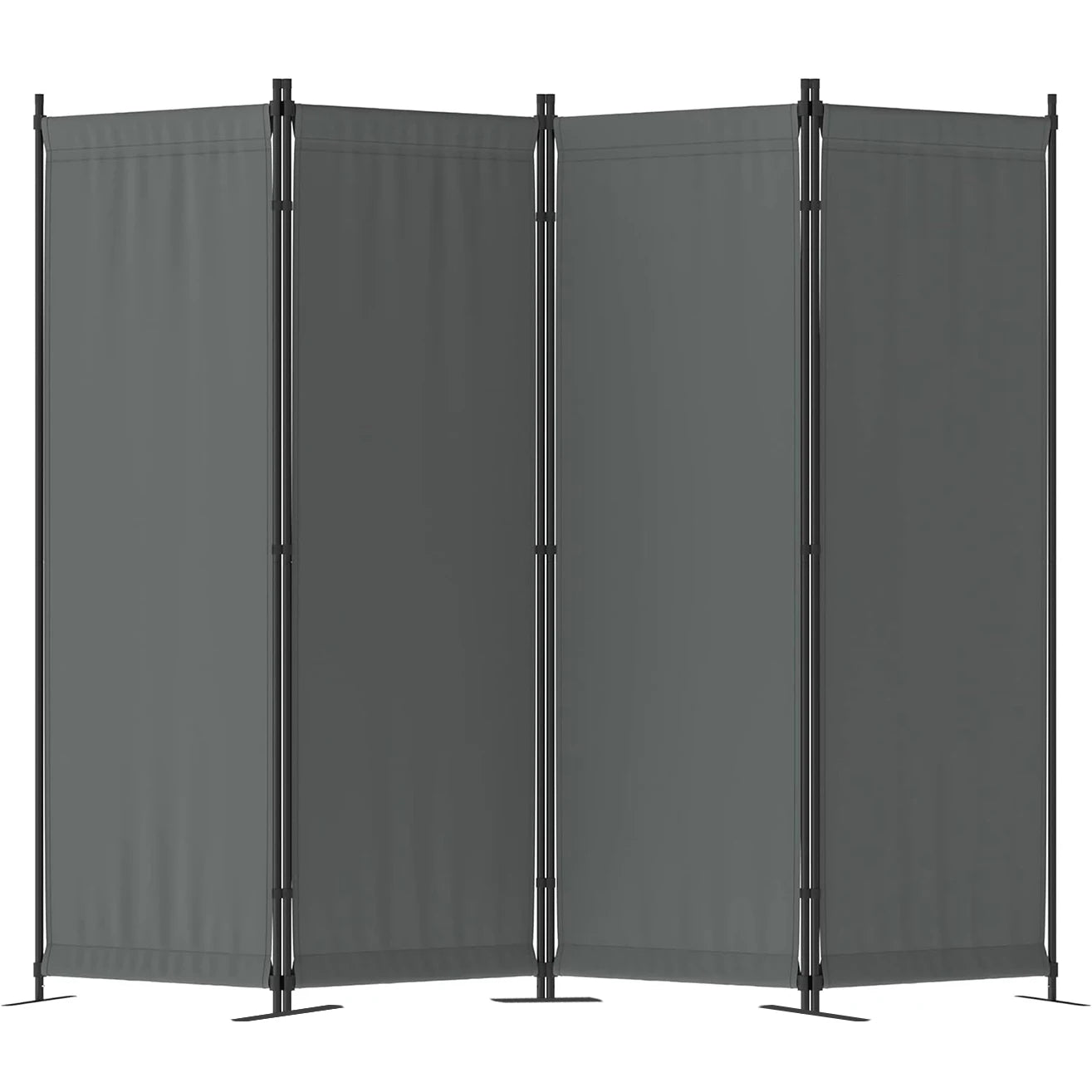 Portable Room Divider, 4 Panel Folding Privacy Screen