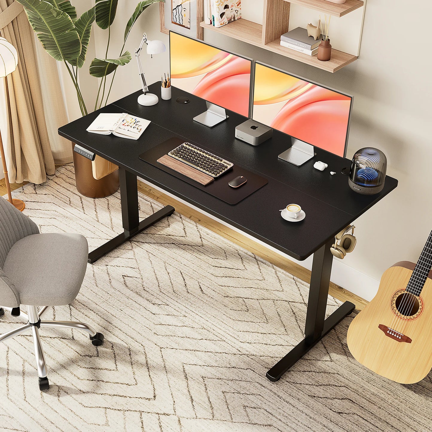 Computer Desk Ergonomic  Workstation  55x24"