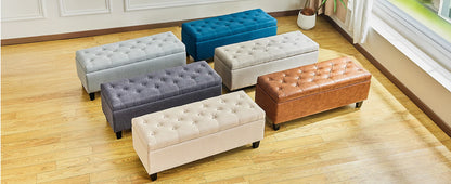 42'' Tufted Storage Ottoman Bench