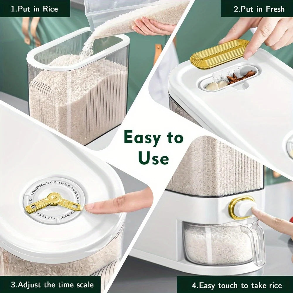 Large Pantry  Rice Storage Container/Dispenser