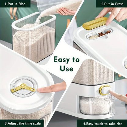 Large Pantry  Rice Storage Container/Dispenser