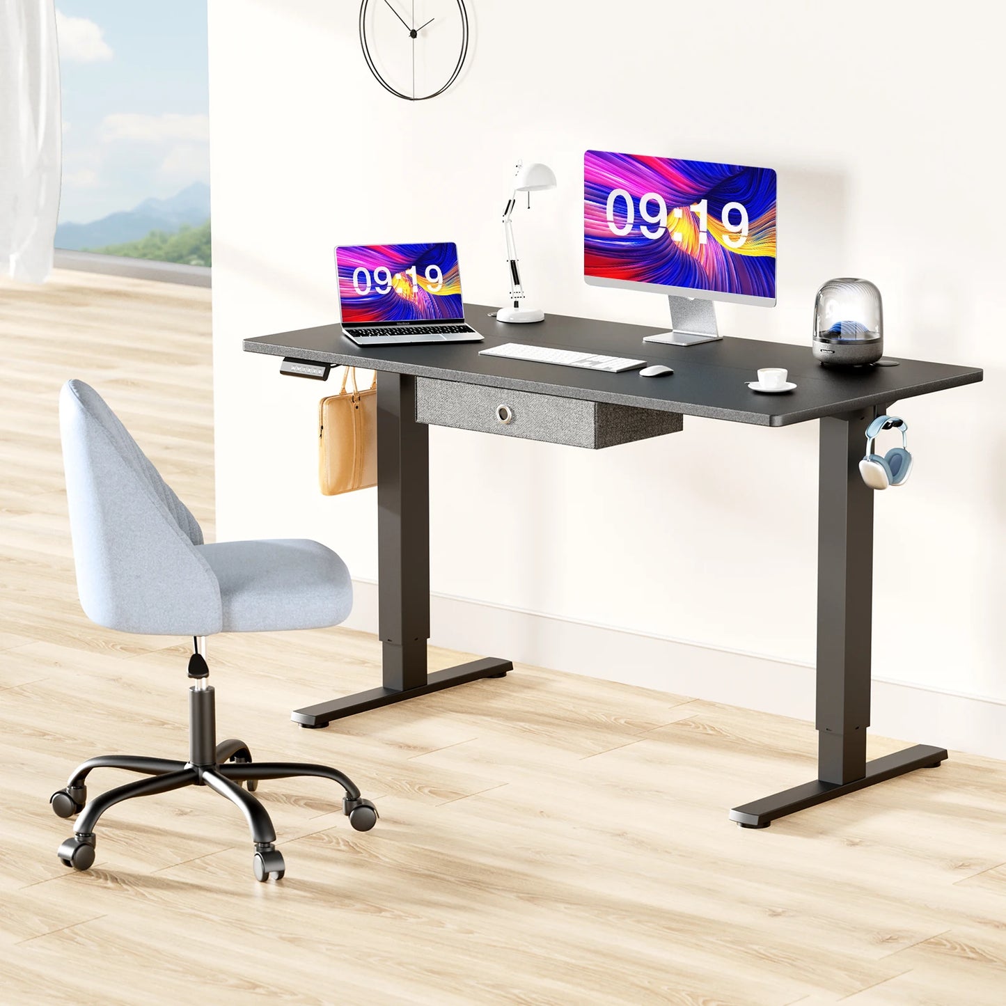 Computer Desk Ergonomic  Workstation  55x24"