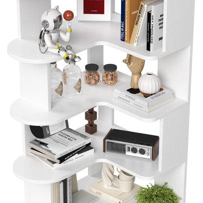 Space-Saving Corner Storage Shelf