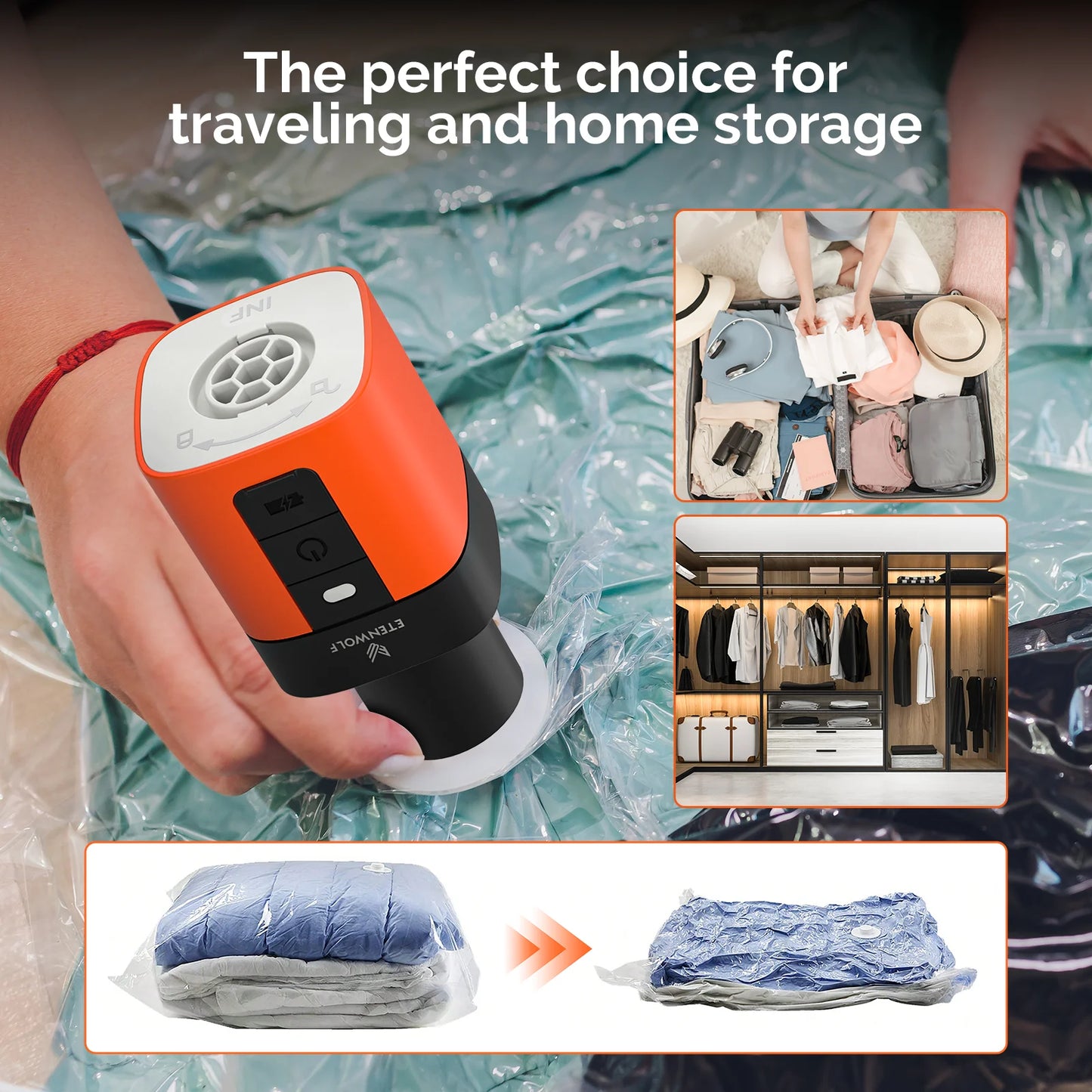 Multi-use Electric Air Pump 2600mAh