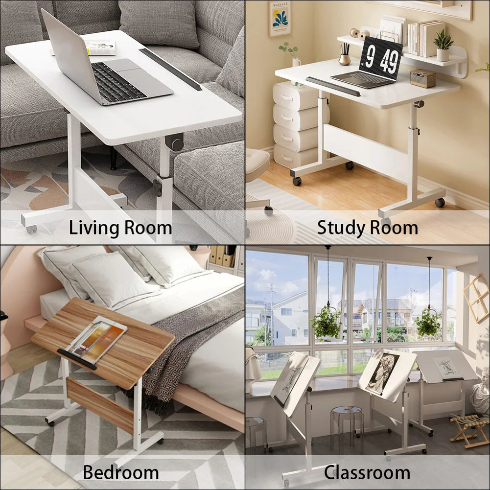 Mobile Stand Up Desk With Wheels