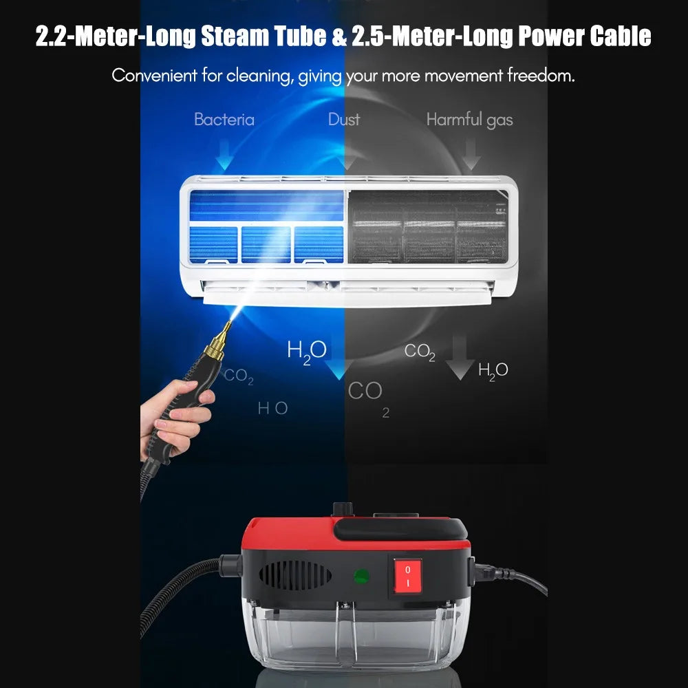 2500W  High Temp Pressurized Steam Cleaner