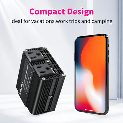 500W/300W Car Inverter DC12V AC110V Power Conversion
