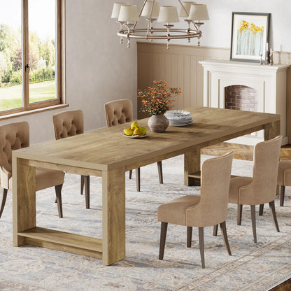 Modern Dining Table for 6-8 People,