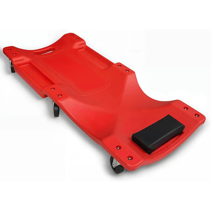 - 40" Rolling Mechanic Creeper w/Dual Tool Trays