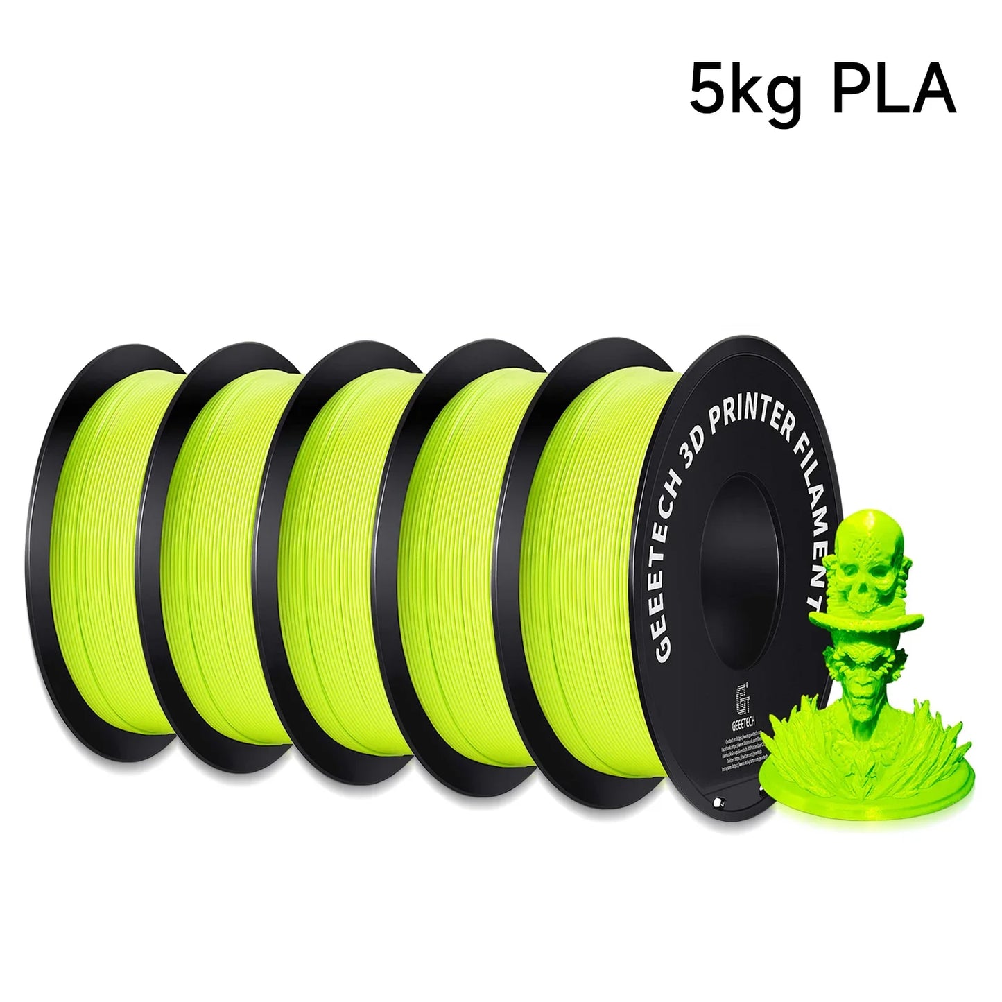 Standard 1.75mm PLA Filament for 3D Printer multiple colors