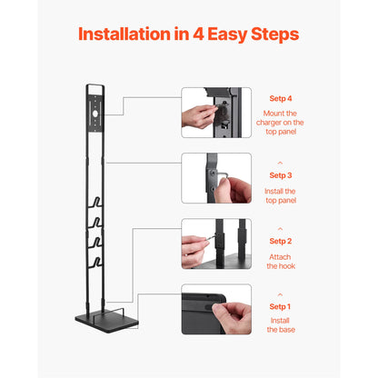 Dyson Vacuum Stand Compatible w/4 hooks