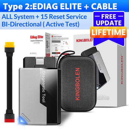 Lifetime free Car Diagnostic Tools All system, 15 Resets
