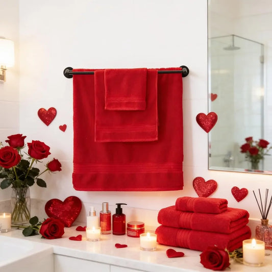 Soft Absorbent Turkish Cotton Bath Towel set