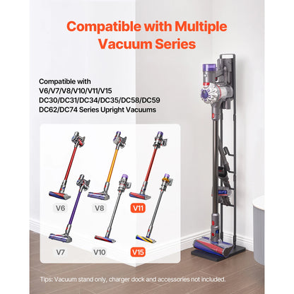 Dyson Vacuum Stand Compatible w/4 hooks