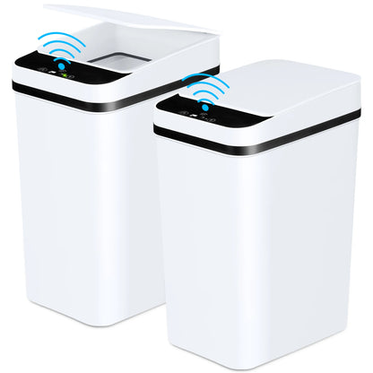 2 PK 12L Automatic Bathroom  Trash Cans