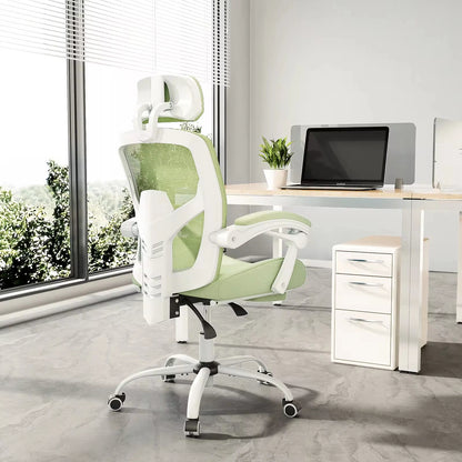 Ergonomic Reclining  Mesh Rocking Gaming Chair