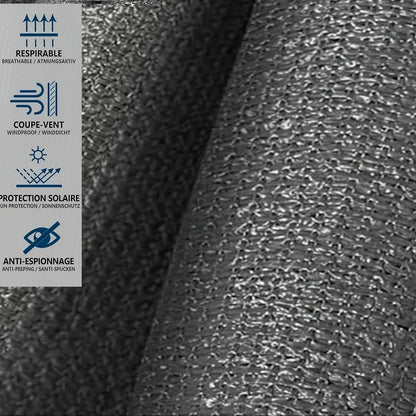 6' X 15'  Heavy Duty Mesh Shade Privacy Screen