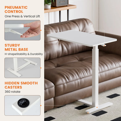 Multi-use AdjustableTable with Hidden Wheels