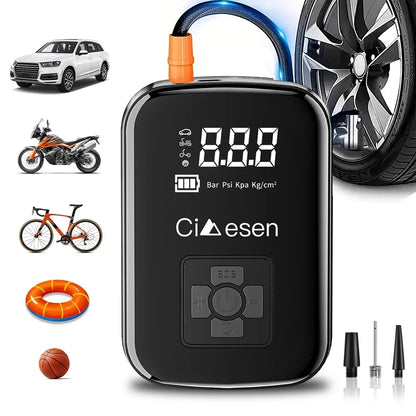 Wireless Air Compressor  For Car Bicycle Motorcycle