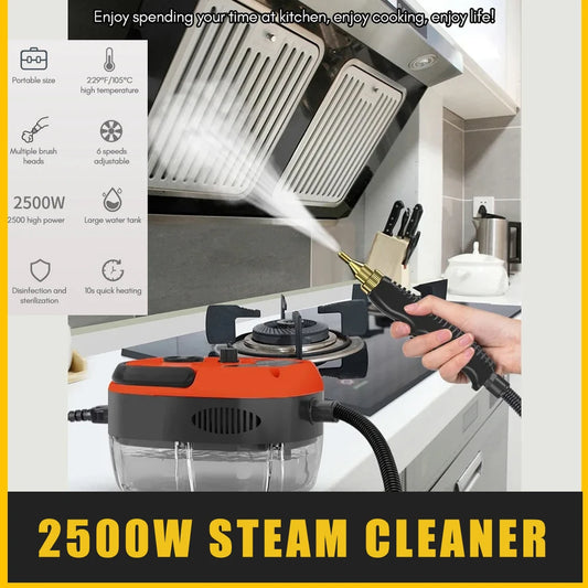 2500W  High Temp Pressurized Steam Cleaner