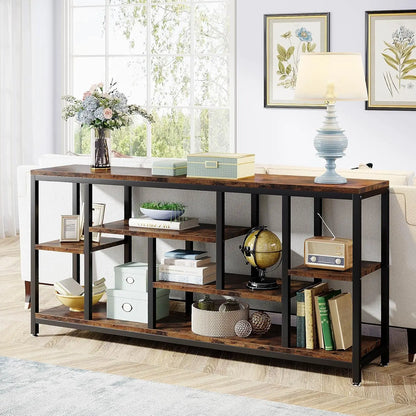3-Tier Narrow Entryway Hallway Accent Table