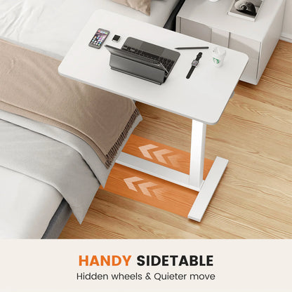 Multi-use AdjustableTable with Hidden Wheels