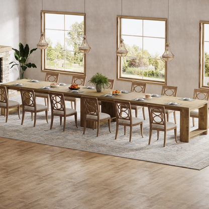 Modern Dining Table for 6-8 People,