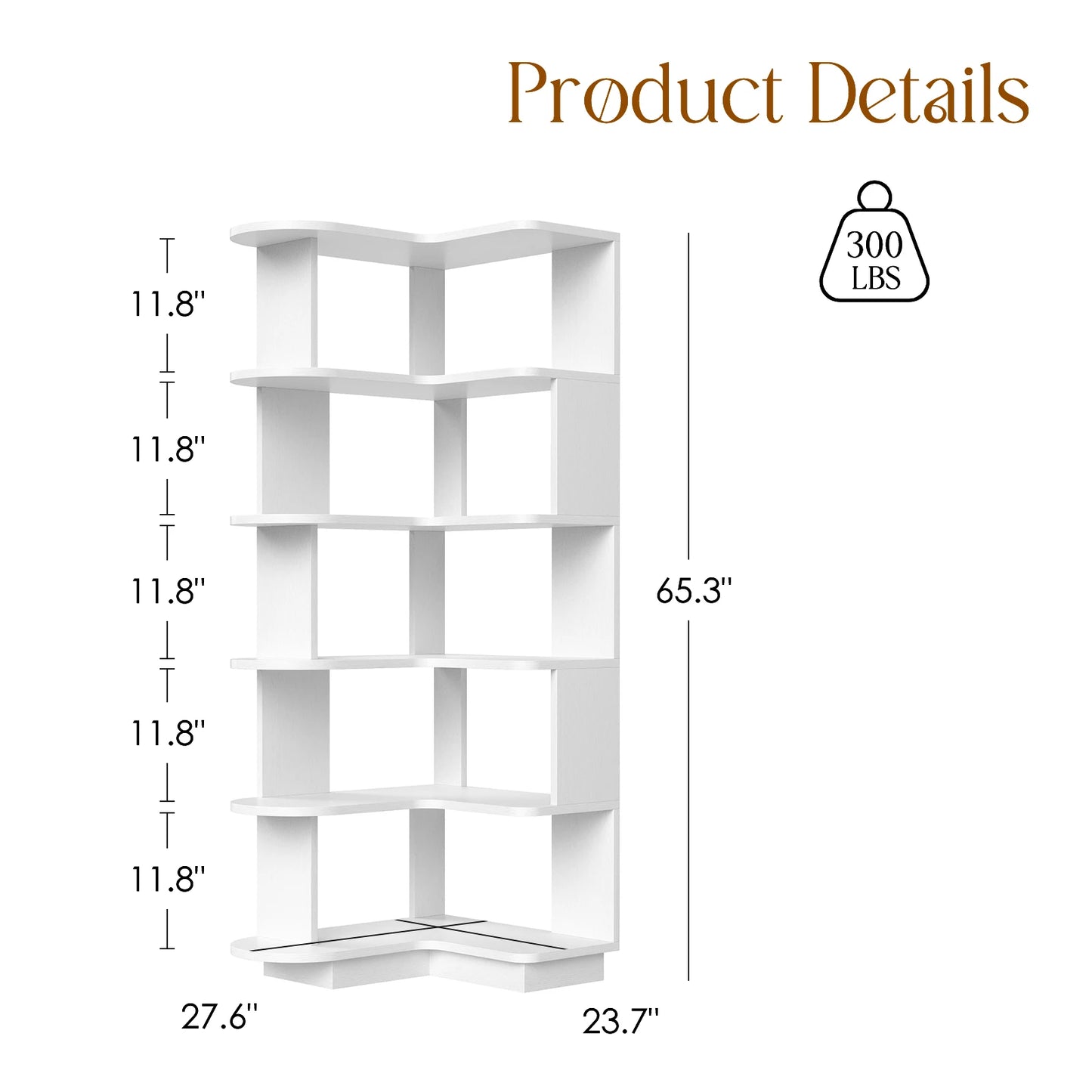 Space-Saving Corner Storage Shelf