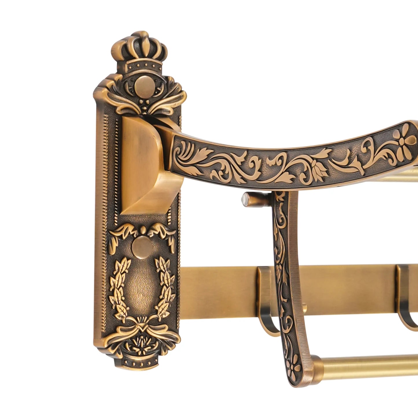Vintage Bathroom Towel Rack
