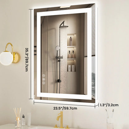 36"x 24"LED Bathroom Vanity Mirror for Wall