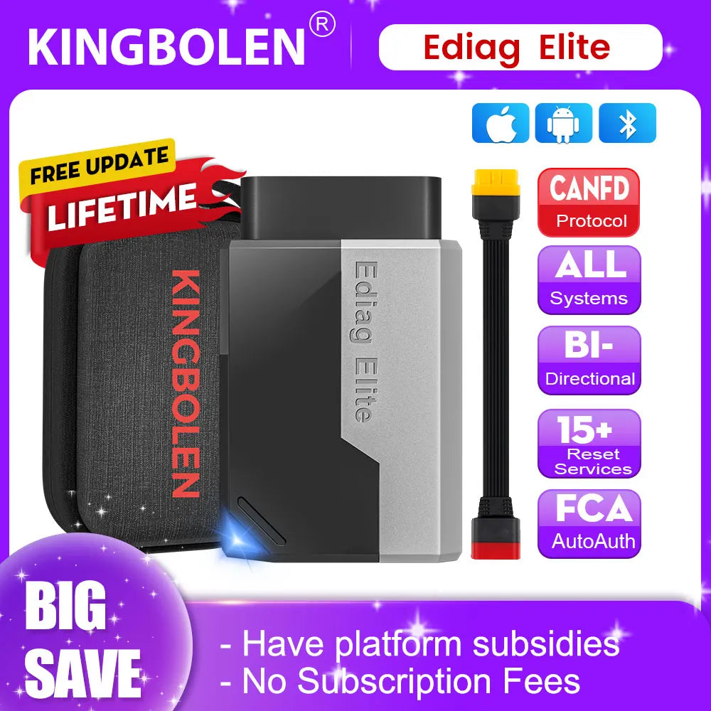Lifetime free Car Diagnostic Tools All system, 15 Resets