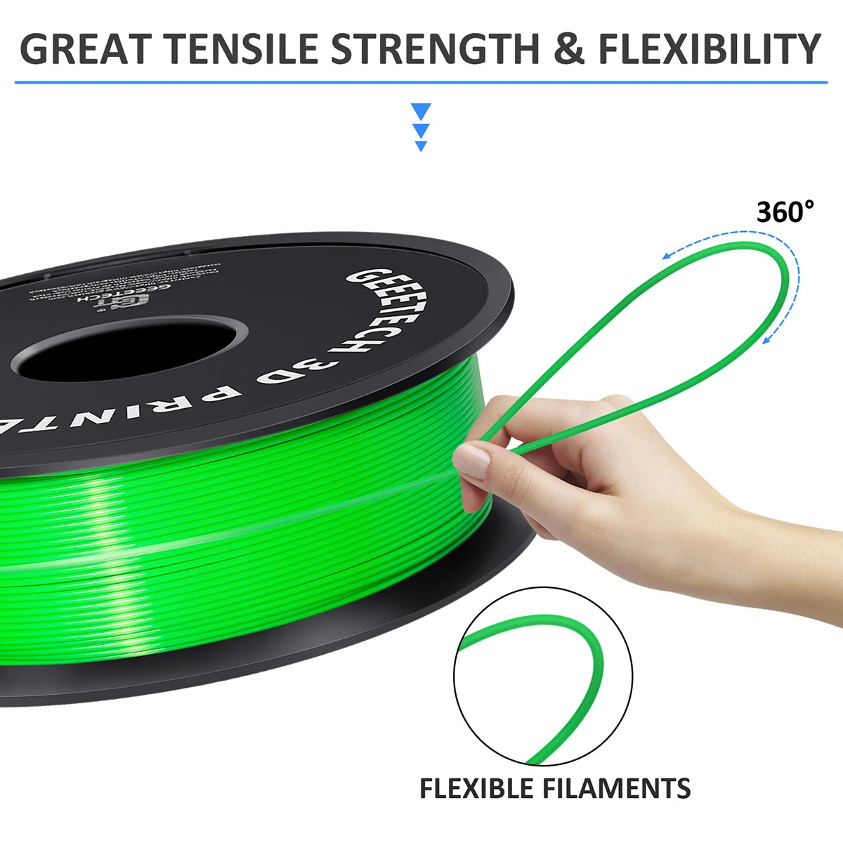 Standard 1.75mm PLA Filament for 3D Printer multiple colors