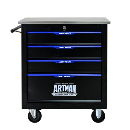 Rolling Metal Tool Chest with 4ea 20" Drawers, with Ball Bearing Drawer Slides