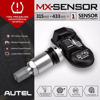 2in1 Tire Pressure Monitoring Programmable Sensors
