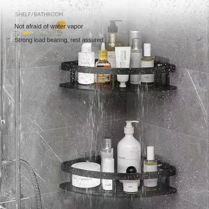 Bathroom 2 pc Aluminum Corner Shelf