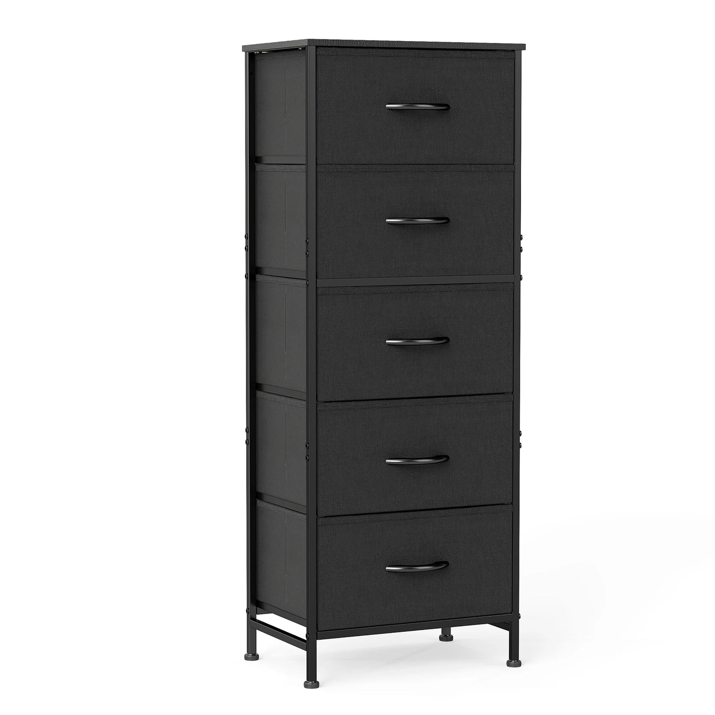 48" Dresser w/ 5 Fabric Drawers