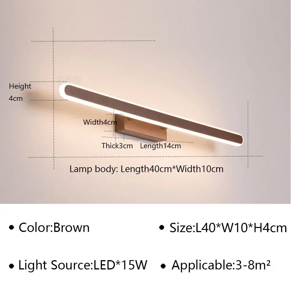 Bathroom LED Wall Lamp Wall Sconce Modern Mirror Lighting